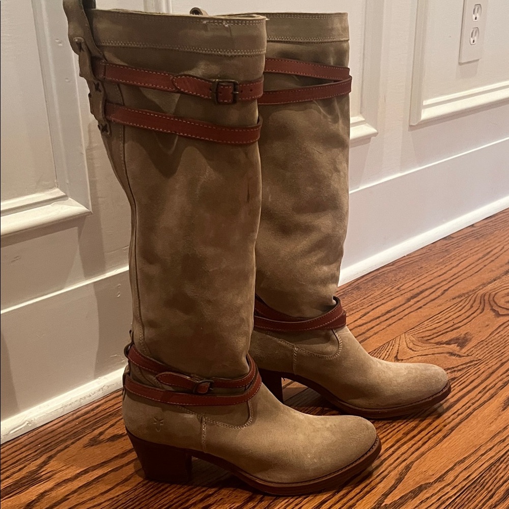 Frye Women's Brown Leather Boots